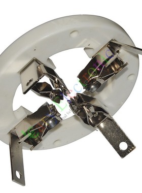 全新4脚管座GZC4-A陶瓷镀银脚管座适用6T51 7092 7T63R FU3062F等