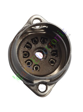 GZS9-F-D胶木PCB小九脚电子管座适于12AX7 12AU7 6p1 6p14 6n11等