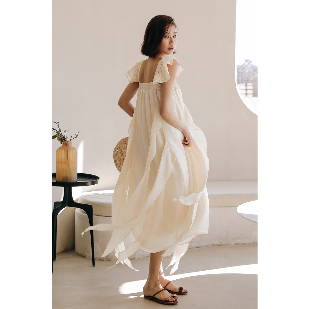 度假沙滩裙超仙连衣裙夏季