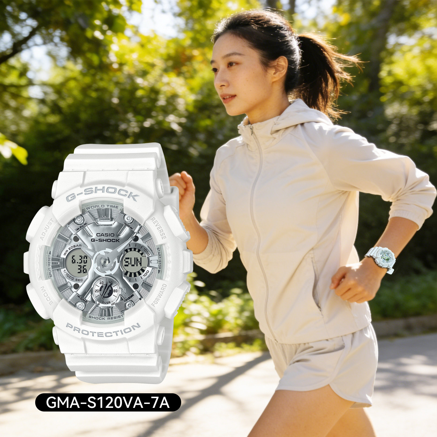 卡西欧手表女士女款表限量联名初高中学生运动表女生生日节日礼物