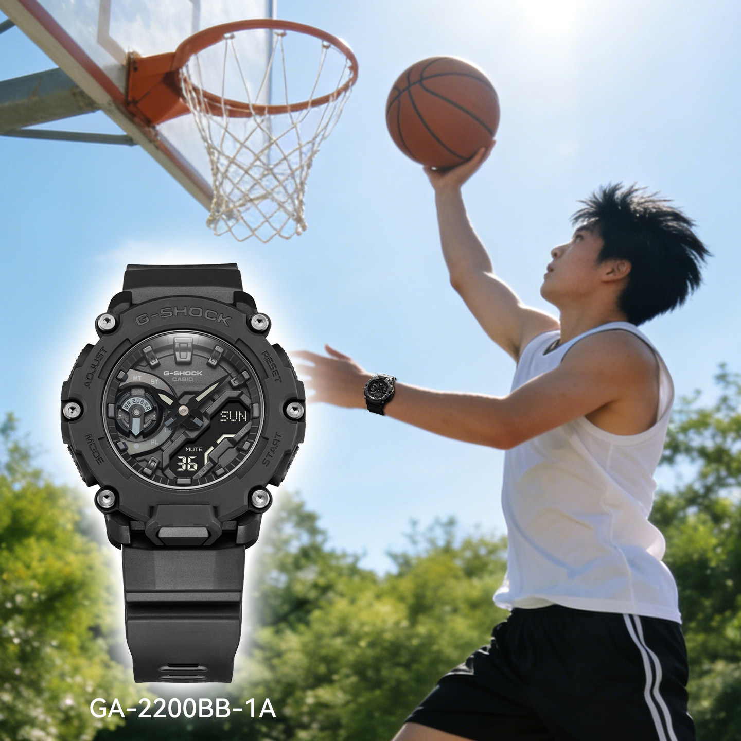 casio卡西欧手表男表男士男款手表正品初高中学生运动表男生礼物