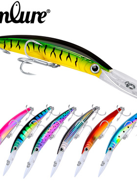 路亚饵海钓米诺鱼饵17cm27g饵塑料饵鲈鱼通吃饵钓饵假饵硬饵