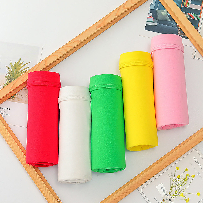 男士内裤男平角裤纯棉透气底裤青年中腰男生四角裤头3条黄红粉绿,女士内衣/男士内衣/家居服,男平角内裤,淘宝优惠券,粉丝福利购,淘宝优惠卷