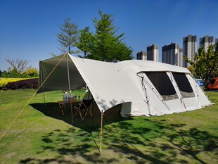 091侧翼天幕帐篷三角前厅布 090 日本雪峰Snowpeak671 671iv