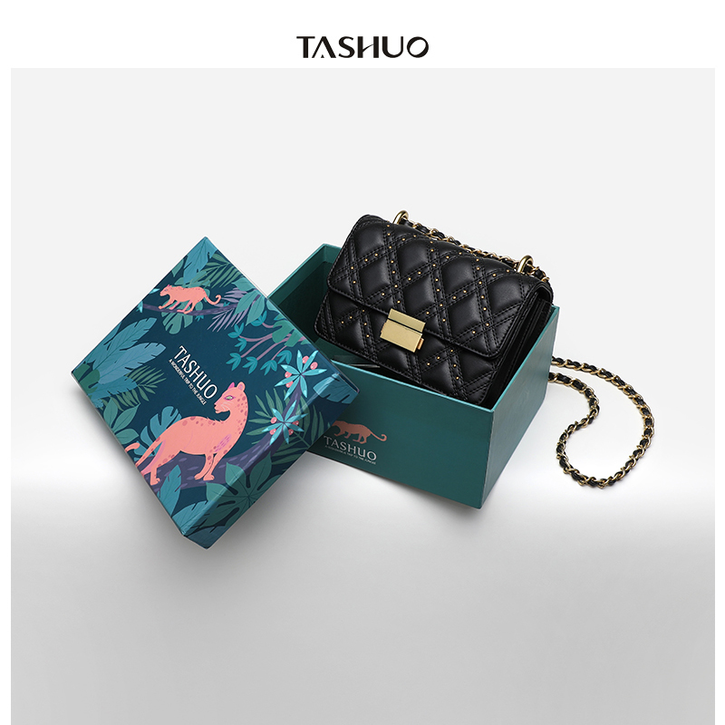 TASHUO 9ÔÂ13ÈÕ10µãÉÏÐÂÇÀ¹º¼Û128Ôª£¡2018пîÁâ¸ñÁ´ÌõС·½°üÅ®