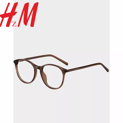 茶色素颜神器眼镜框小香风高级感镜架猫眼眼镜女近视防蓝光3282