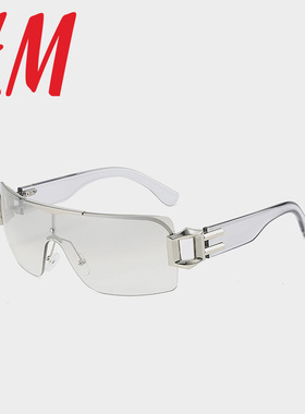 无框连体墨镜女款未来感防风骑行