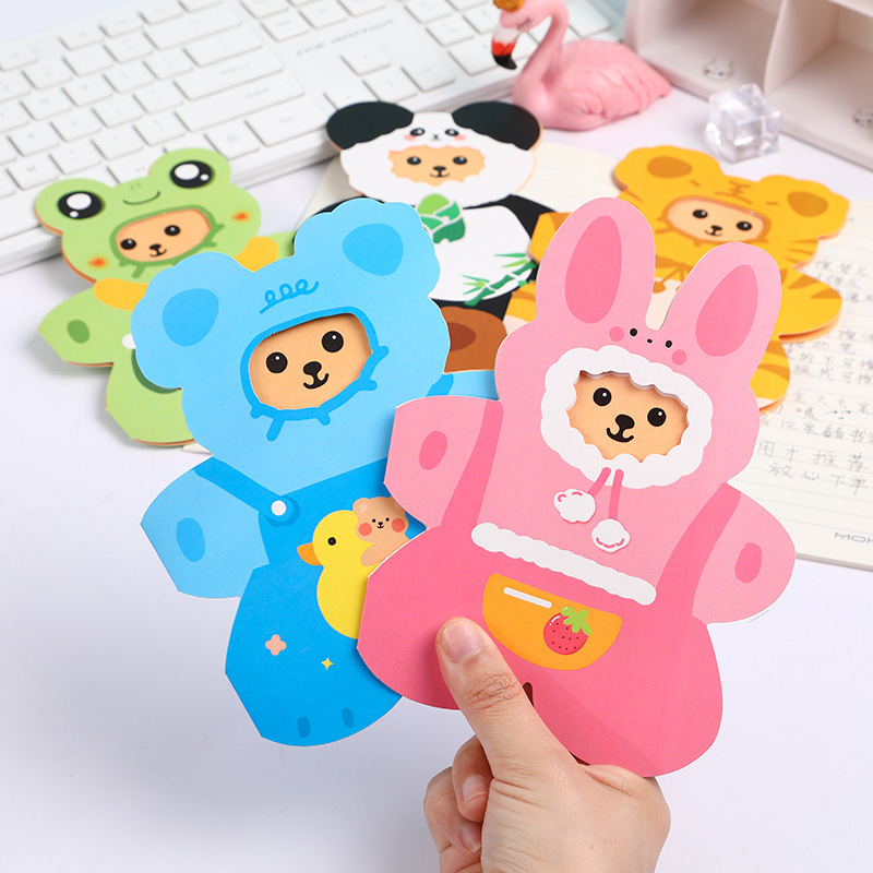 毕业贺卡小卡片儿童空白卡通可爱小父亲节生日祝福邀请函留言卡