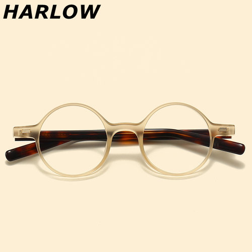HARLOW复古近视高度数小框眼镜架