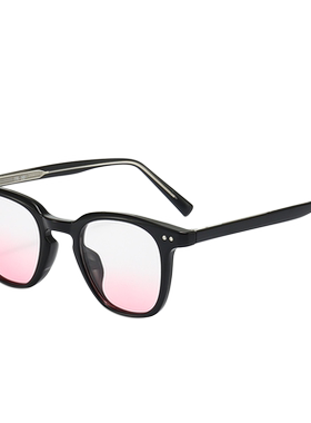 渐变粉tr90装饰韩版潮复古时尚