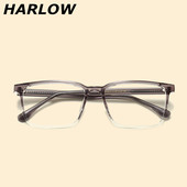 方框渐变色半透明眼镜框男女大脸显瘦可配近视全框tr90眼镜架男潮