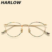 复古眼镜架女 潮日系时尚 小碎花个性 眼镜框可配镜片近视女小脸韩版