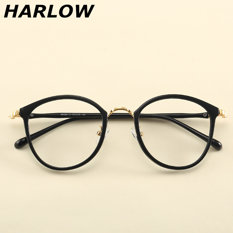 大脸红款复古怀旧黑边粗框眼镜架