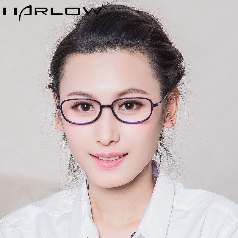 复古眼镜 秀气细边 女士 可配近视
