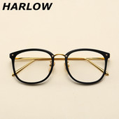 眼镜框男女韩版 酷 潮复古大脸方形框长脸近视眼镜架男全框潮流时尚