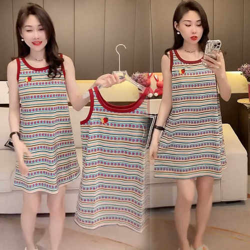 吊带睡裙2026年新款宽松显瘦时尚