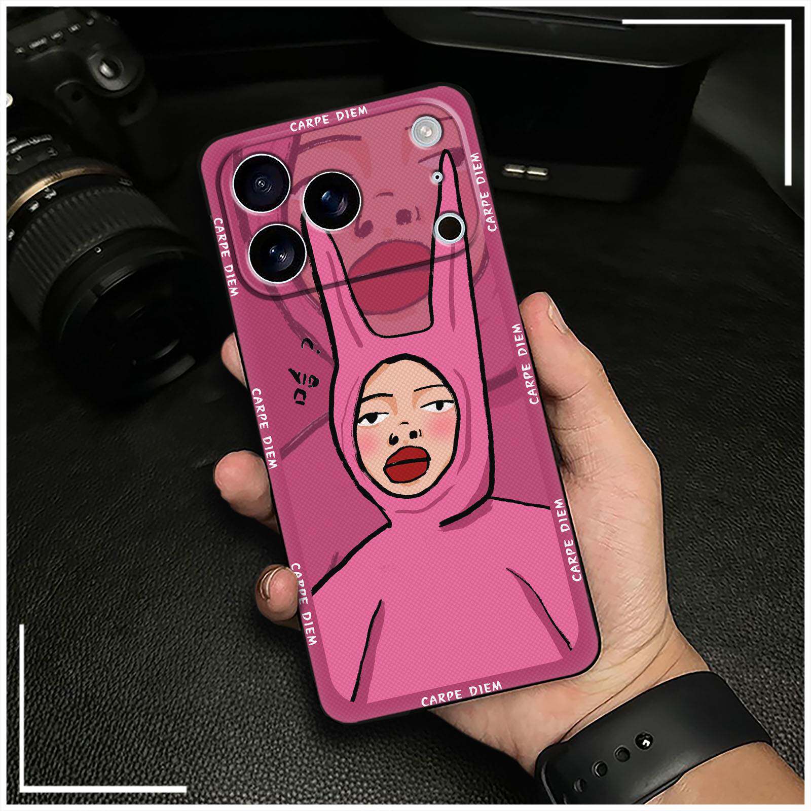 适用iphone17 Pro Max/苹果17promax手机壳个性质感情侣趣味防尘
