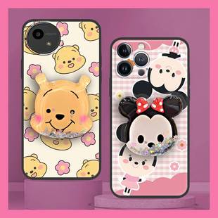 潮流男女款 适用夏普Aquos 52E手机壳个性 旋转简约动漫 wish4