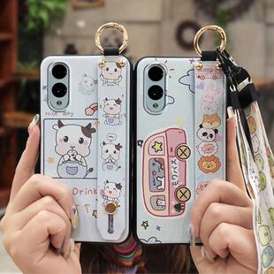 适用富士通F-52E/Fujitsu Arrows We2手机壳质感指环情侣卡通