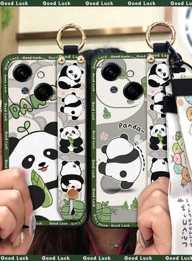 适用Tecno POP9 4G/传音Spark GO 1/KL4手机壳熊猫趣味可爱情侣