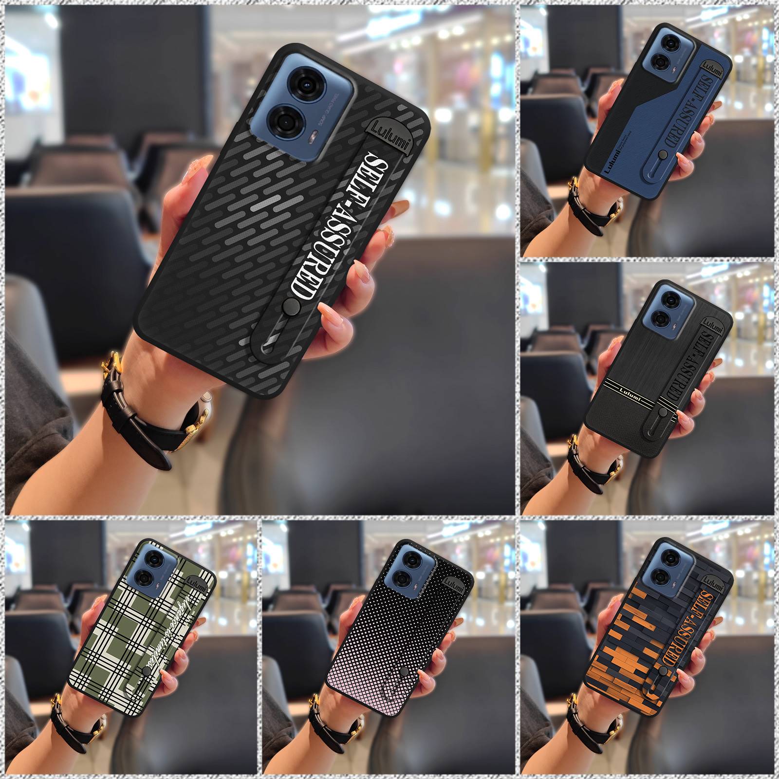 适用MOTO G24 Power手机壳素色散热新款防尘硅胶成熟商务情侣