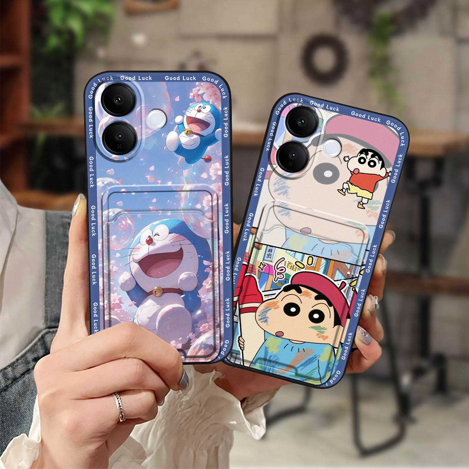 适用VIVO V60 Lite手机壳新款数码搞怪情侣插卡质感卡包潮流硅胶