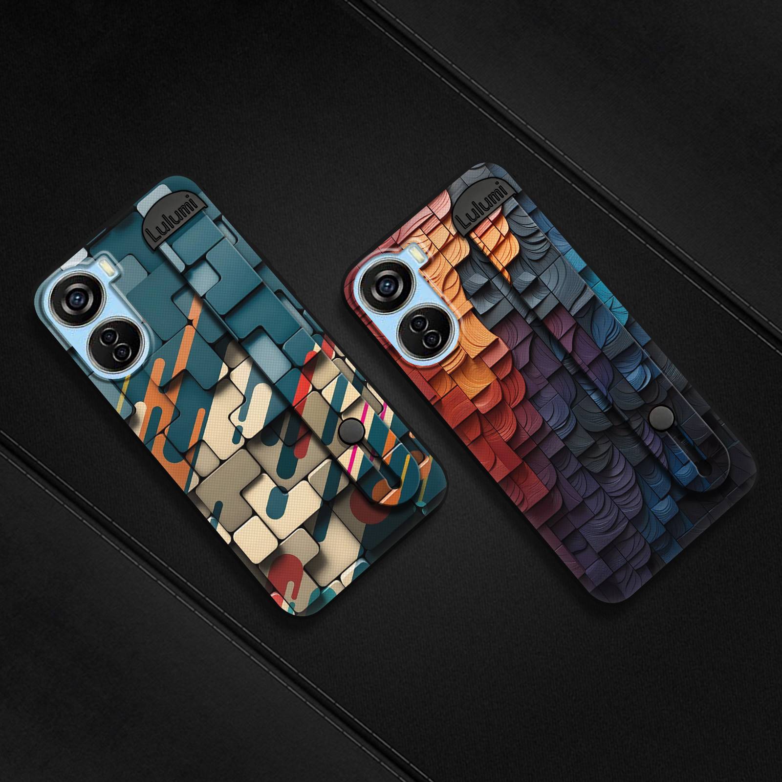 适用中兴天机40 Lite/Axon40 Lite/V50 Design 5G手机壳成熟拼图