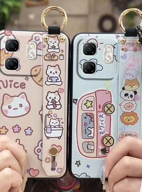 适用infinix Hot50i/Smart9/X6531/X6532手机壳散热搞怪腕带潮流