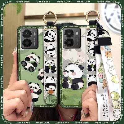 适用诺基亚HMD Fusion手机壳创意情侣腕带奢华新款全包熊猫防尘