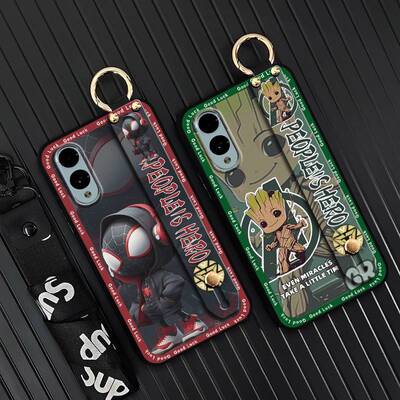 适用富士通F-52E/Fujitsu Arrows We2手机壳青春软壳趣味腕带