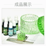 Полупрозрачный клей на водной основе ручной работы, эпоксидная смола, белая пигментированная форма, DIY