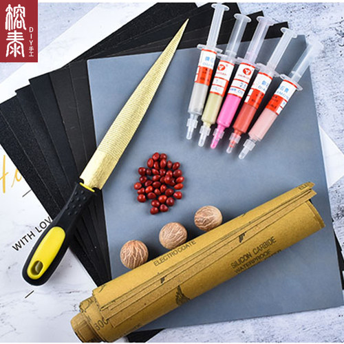 榕泰DIY水晶滴胶打磨抛光砂纸 220目2000目 细砂纸 玲珑骰子材料 - 封面
