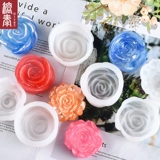 Трехмерная силиконовая форма ручной работы, аксессуар, 3D цветок