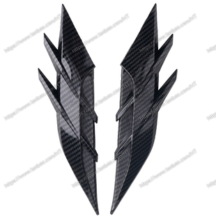 摩托车个性装饰件踏板车贴小牛电动车改装件定风翼车身贴车身风口