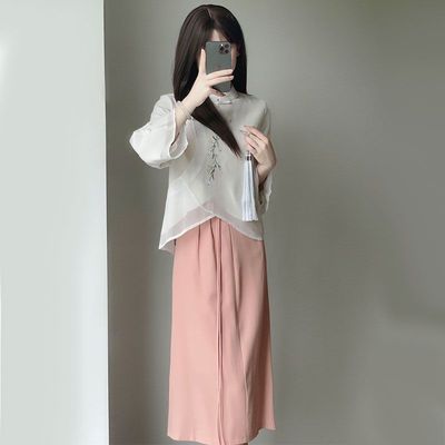 夏季女装2025茶系穿搭微胖显瘦
