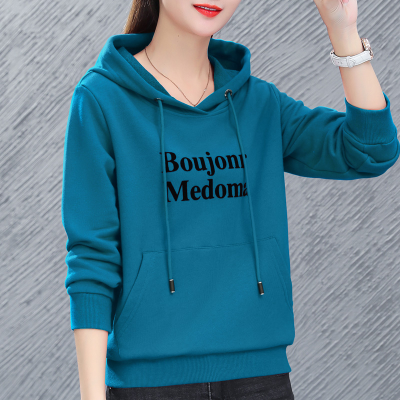 妈妈卫衣女春秋薄款2023年新款女装大码洋气上衣秋冬加绒加厚外套