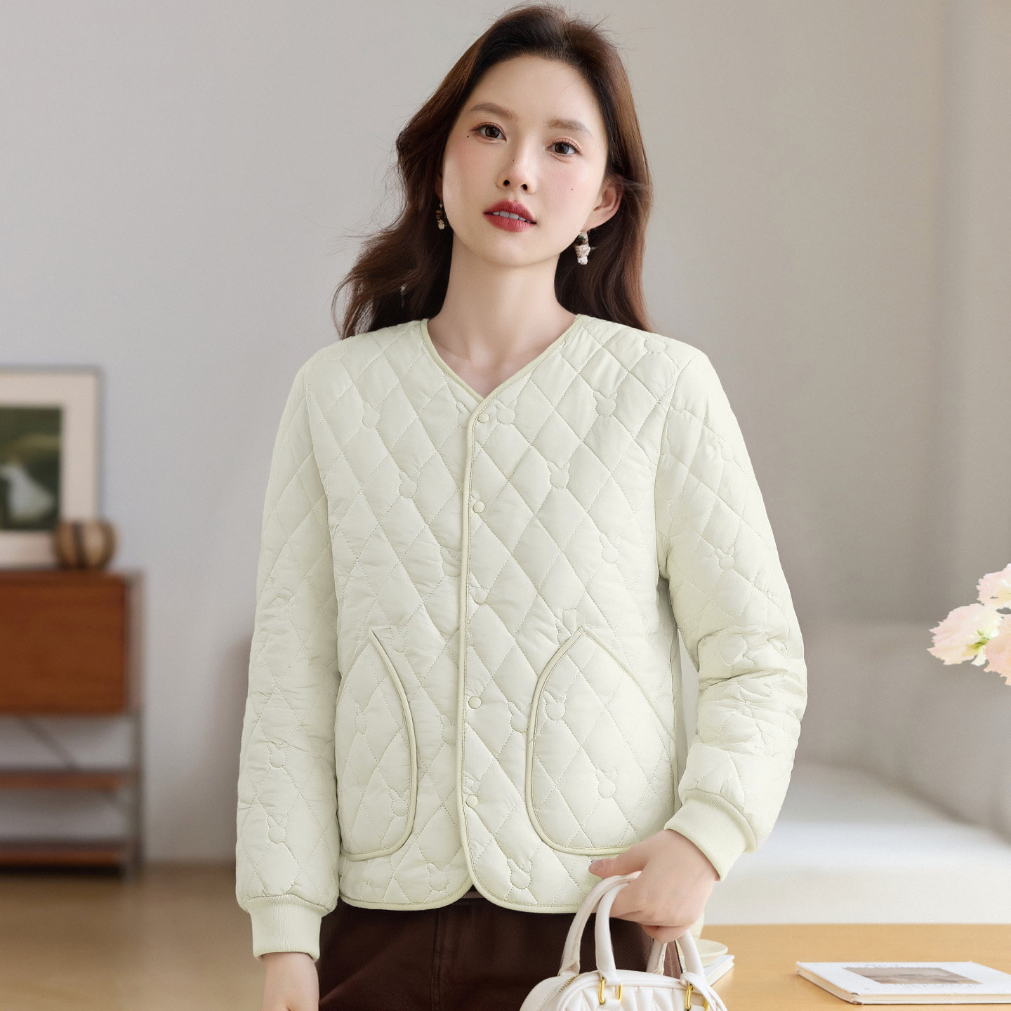 冬季加绒加厚外套女2026新款爆款时尚洋气高端女装宽松保暖上衣衫