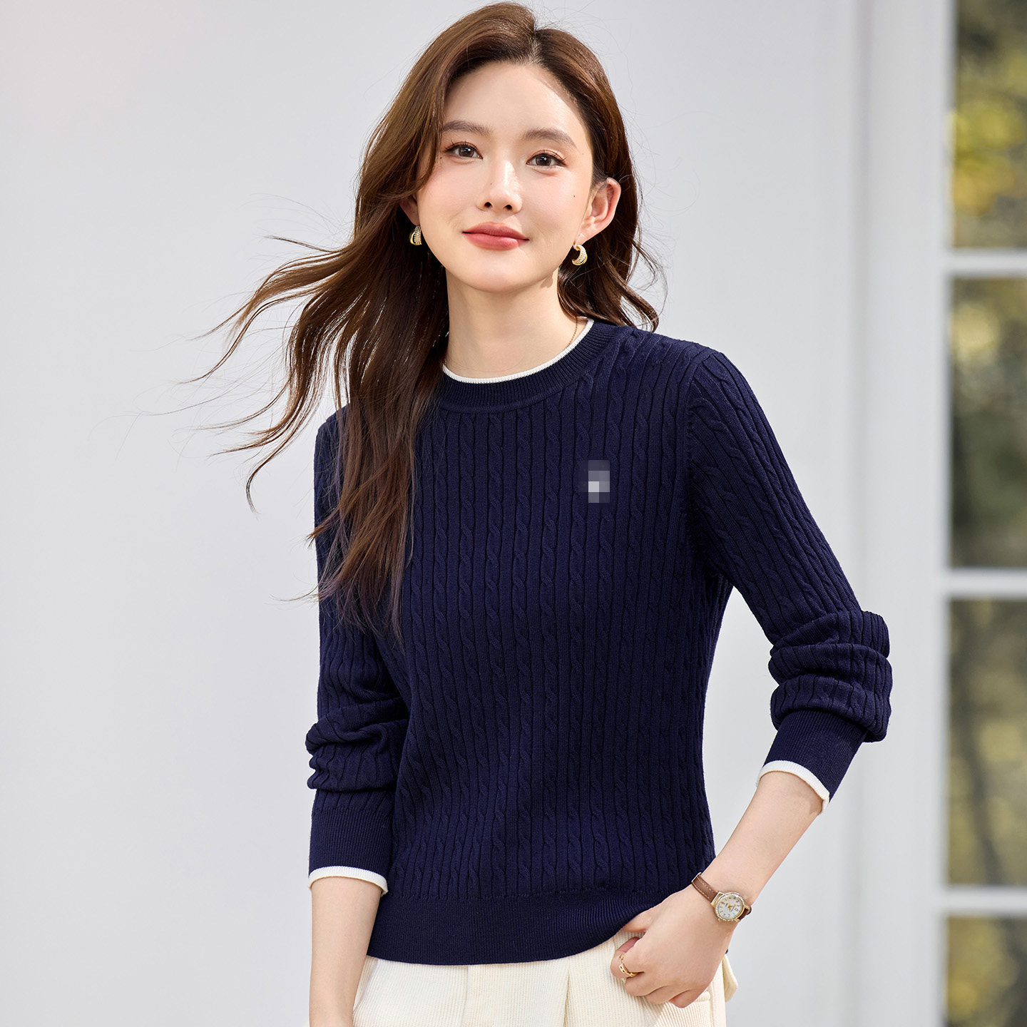 针织衫女内搭上衣毛衣厚打底衫