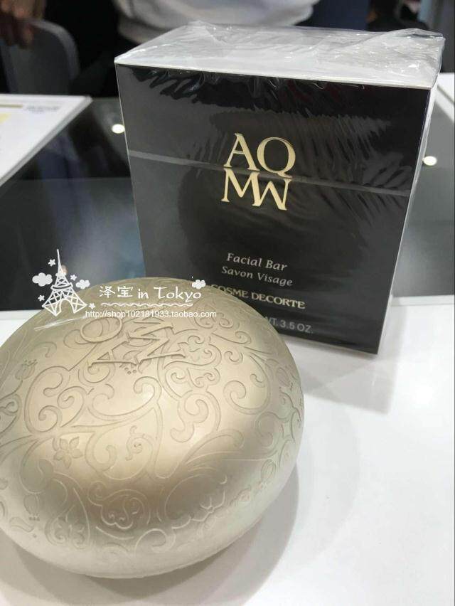 日本专柜DECORTE黛珂AQMW白檀浓密保湿深层清洁香皂洁面皂女100g