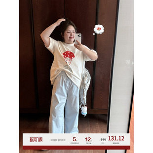 大码 胖mm显瘦百搭长裤 休闲女裤 薄款 夏季 老章和小胖PONGKIKI山本裤