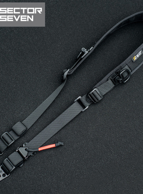 第7区 战术快调 快拆1000D单双点斜挎绳机能模块化可扩展单肩背带