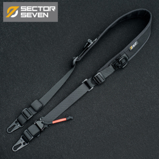 第7区 快拆1000D单双点斜挎绳机能模块化可扩展单肩背带 战术快调