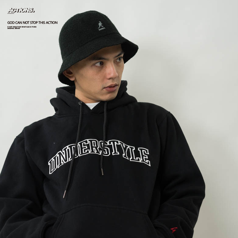 经典美式抓绒简约连帽卫衣