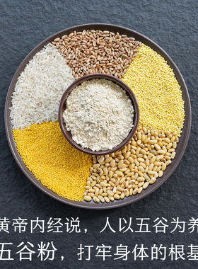 晚桔 五谷粉 源自黄帝内经人以五谷为养 种子循环养生粉代餐粉