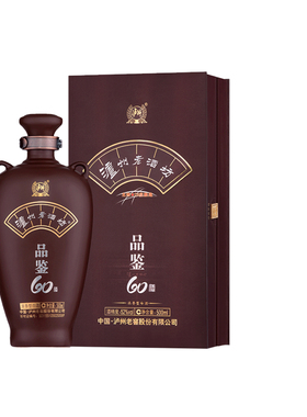 泸州老酒坊52度品鉴60浓香型白酒500ml商务送礼酒
