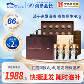 獐子岛淡干辽刺参速发海参干货参旅原生40g 20只滋补礼盒大连海参