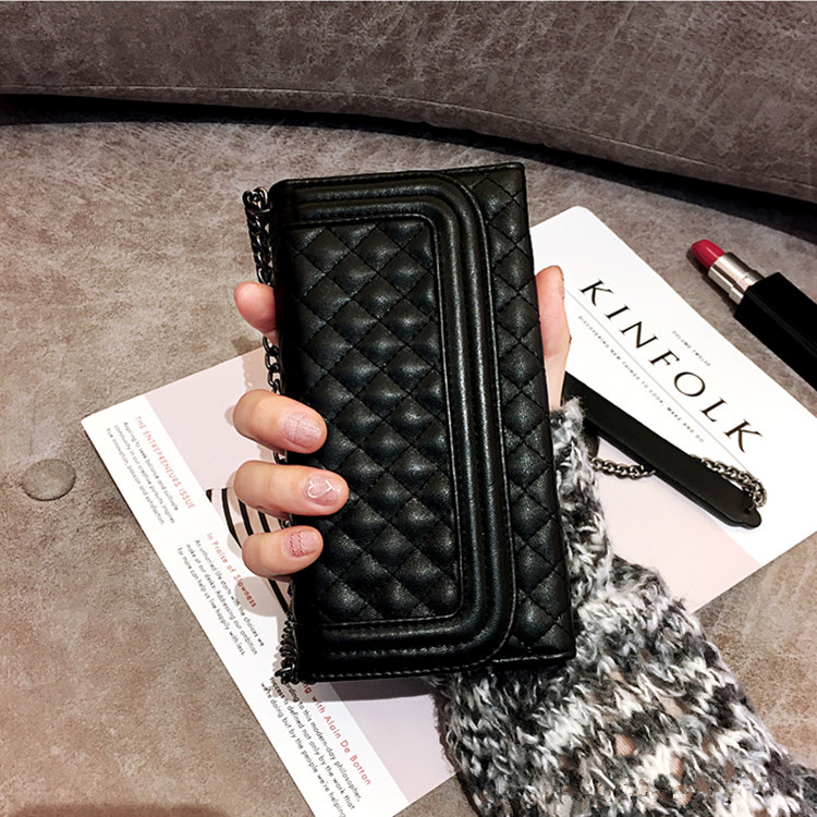 iPhone型号链条钱包式斜跨外壳