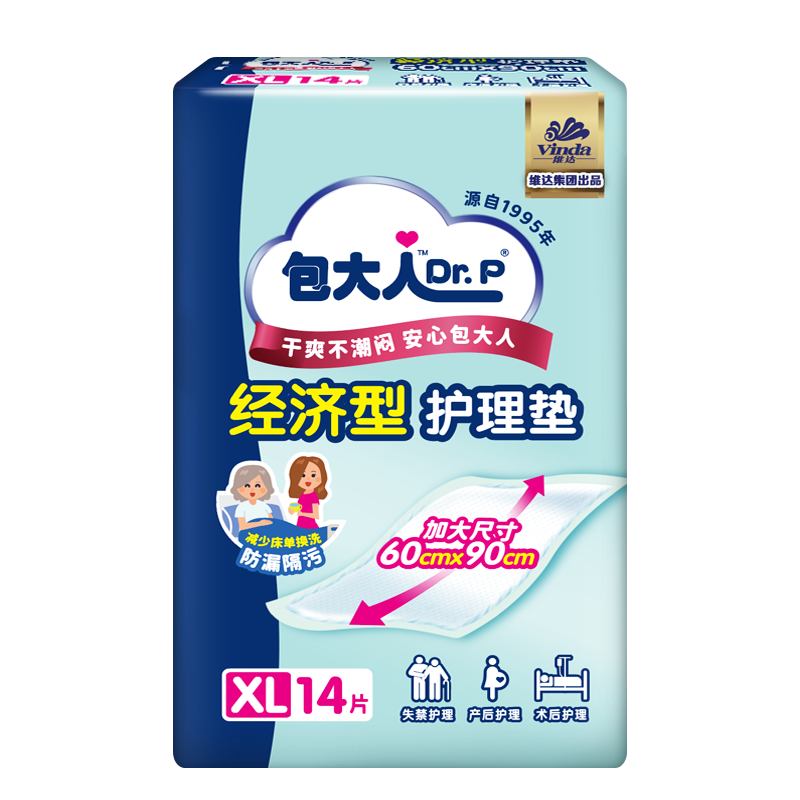 包大人经济型护理垫60*90cm
