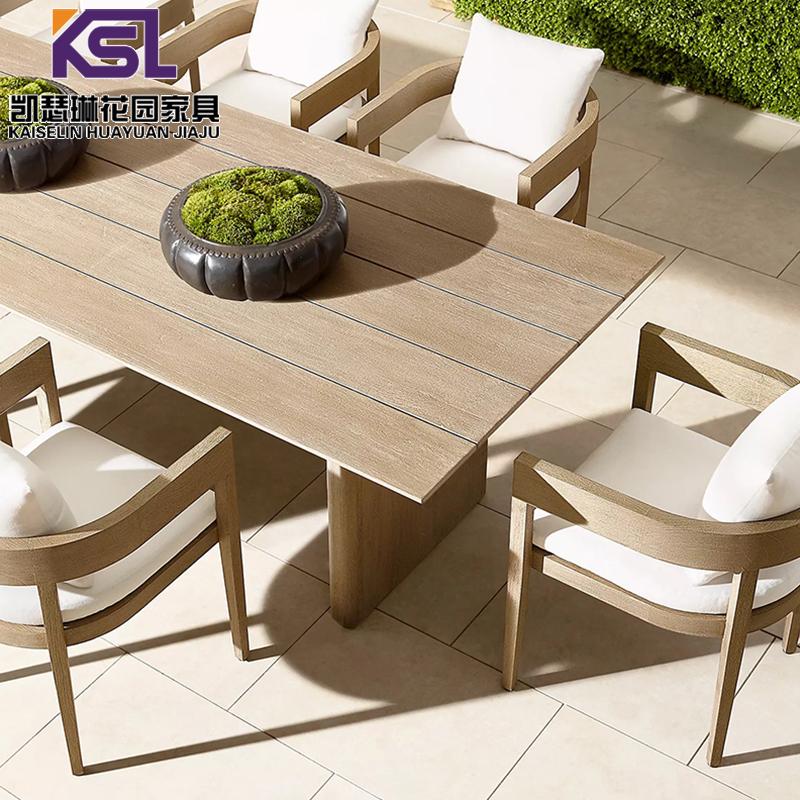 室外庭院桌椅檀琪柚木质保中式