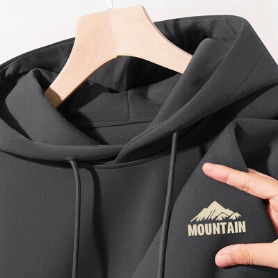 纯棉重磅加厚连帽卫衣男女秋冬季ins潮宽松新款大码百搭加厚外套